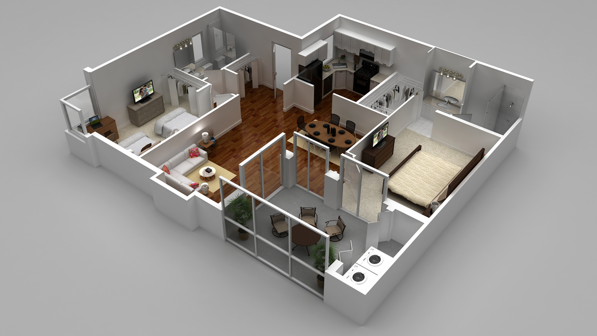 3D Floor Plans | CartoBlue